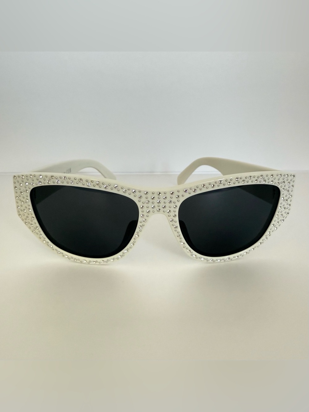 NEW!!! Celine women white sunglasses CL4278US 25A Authentic - Picture 1 of 6